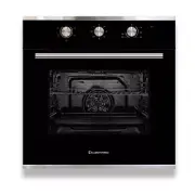 Kleenmaid 60cm Multifunction Convection Glass Fan Forced Oven Appliance 75L BLK
