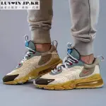 TRAVIS SCOTT X NIKE AIR MAX 270 REACT 經典百搭運動慢跑鞋CT2864-200男女鞋