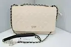 New GUESS Miriam Stone Multi Quilted Crossbody $98 VG743621 Handbag