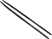 2pcs Side Skirt Decoration Compatible for Benz W117 CLA-Class CLA250 CLA260 CLA45 2013-2019 Carbon Fiber Body Trim Sticker Strips