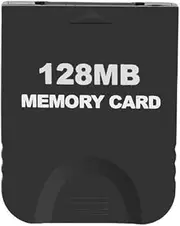 128MB Memory Card Compatible for Wii GameCube NGC GC console Black