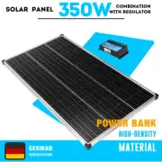 12V 350W Solar Panel Kit Mono Home Caravan Camping Charging 10A Controller USB