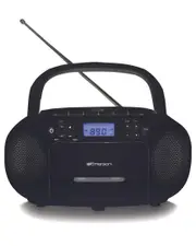 Emerson Portable CD/Cassette Boombox with AM/FM Radio