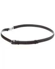 TOTEME Double Clasp Croc-Embossed Leather Belt