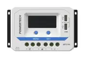 Powertech 12V/24V 30A PWM Solar Charge Controller LCD display for lead batteries