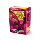 Dragon Shield Magenta Matte Standard 100 Card Sleeves