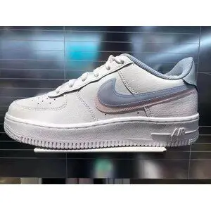 【日本海外代購】NIKE AIR FORCE 1 LV8 AF1 白 藍 粉紅 果凍 雙勾 休閒 女鞋 CW1574-100