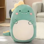 45~80cm Stuffed Cartoon Standing Animal Doll Huggable Dino Bunny Unicorn Soft Plush Toy With Zipper Lovely Buddy Xmas Gift 55cm-60cm Dinosaur