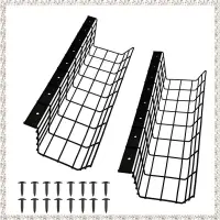 在飛比找蝦皮購物優惠-(B X F Y)2 件桌下電纜管理托盤金屬電纜托盤隱藏電纜