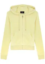 Juicy Couture Robertson Hooded Velour Sweatshirt - Yellow - L (UK14 / L) L (UK14 / L)