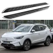 2PCS Fixed Running Boards Fits for MG ZS 2020-2024 Side Steps Nerf Bar Black