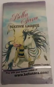 Bella Sara Native Lights Unopened Pack 7 Cards Per Pack