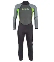 Hyperflex Junior's Access Full Wetsuit 3/2mm, Flat-Lock Seams, Full Back Zipper