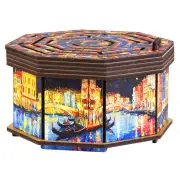 Art Secret Maze Box Puzzle Box