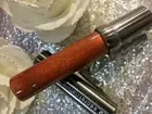 ELYSAMBRE Organic Gloss Rechargeable 807 Brown Squirrel Encrusted Glitter D Gold