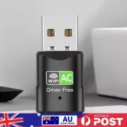 600M USB Wireless Network Card Free Drive 2.4GHz 5.8GHz USB WiFi Adapter Dongle