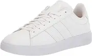 [adidas] Men's Grand Court 2.0 Tennis Shoe, FTWR White/FTWR White/Ecru Tint, 14