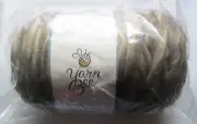 Yarn Bee #BIG Wool Blend Yarn ~ On The Dunes ~ 17.5 oz / 120 Yards ~ Sealed