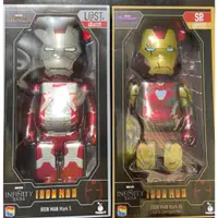 在飛比找蝦皮購物優惠-BE@RBRICK HAPPY IRON MAN Mark5