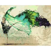 Magical Dancer Painting - Paint by Number KIT