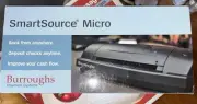 Burroughs Smart Source Micro Check Scanner Brand New