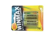 Winmax Super Alkaline Batteries, Size C, 2/Pack