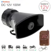 Train Horn Air Horn for Truck 12V 150db Car Siren with Compressor Remote Control