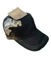 NWT Wildlife Series Dri-Duck Navy Blue Fish Hat Bass Adjustable NEW