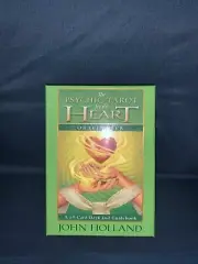 The Psychic Tarot For The Heart 65-Card Oracle Deck & Guidebook - John Holland