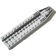 LEGO NEW Ship Front 4x16x1.3 Part 42863 Light Bluish Gray
