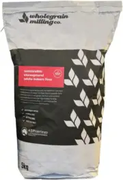 , Sustainable Stoneground White Bakers Flour, 5 Kg - Stoneground Wheat Flour. Un