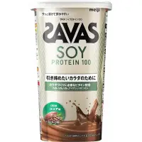 在飛比找蝦皮購物優惠-【日本直送】SAVAS 大豆蛋白 100 可可味 224g 