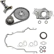 X AUTOHAUX 1 Set Timing Chain Kit for Chevrolet Silverado Corvette Camaro Impala for GMC Sierra for Cadillac