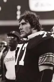 Offensive Lineman Steve Courson Of The Pittsburgh Steelers Nfl 1977 OLD PHOTO