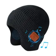 Wireless Beanie Hat For Men Women Bluetooth Music Cap With Headset Speaker Mic