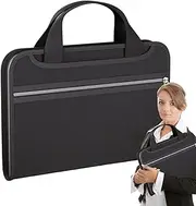 Expanding File Folder,Expanding File Organizer Fireproof Folder | Important Document Storage with Handle & Labels, Multi Pockets for Letter A4 Paper