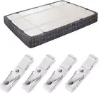 Bed Sheet Holder Straps- Adjustable Fitted Sheet Clips Bed Sheet Fastener Suspen