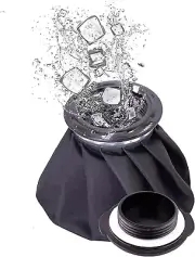 Ice Cold Pack Reusable, Ice Bags Hot Water Bag for Injuries, Hot & Cold Therapy