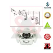 Rear Axle Right Brake Caliper Suit LEXUS RX 330 AWD (MCU38) RX (_U3_) (for: Lexus)