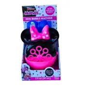 Disney Junior MINNIE MOUSE Mini Bubble Machine With Bubbles New