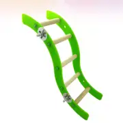 Ladder Bird Parrot Chewing Toy Bird Cage Stand Squirrel Ladder