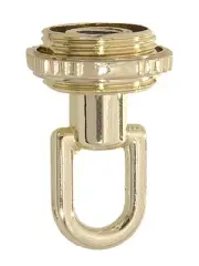 B&P Lamp 1 3/4" Ht. Die Cast Zinc Collar Loop, Tap 1/8F