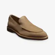 Allen Edmonds Mens Denali Venetian Loafer Shoes 13D US Bone Suede Classic Slipon