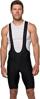 [Pearl iZUMi] Men's 10.5" Attack Cycling Bib Shorts, Breathable with Reflective Fabric