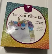 Unicorn Pillow Kit - No Sew Unicorn Craft Kit - Gift Sealed NEW