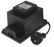 Powertech Lighting Transformer 240V to 24VAC 150VA Safety Standard Approved