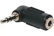 Dynalink 3.5mm Socket To Socket Right Angle Adapter