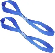 2pcs Motorcycle Hook Strap Belt Hooks Tie Downs Straps Carabiner with Strap Car Tie Down Straps Tie Down Loops Wheelchair Tie Down Straps Motorcycle Tie Downs Loop Strap Blue Cloth