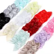 300PCS Mini Satin Ribbon Bows Multicolor Pre-Tied Ribbon Bow for Crafts Mini ...