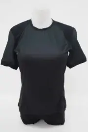 New w/o Box Assos Trail T3 Short Sleeve Mountain Bike Jersey Womens Med Green/BK